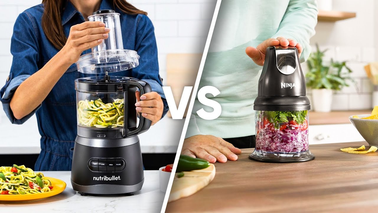 Food Chopper vs Processor: Kitchen Appliances Compared