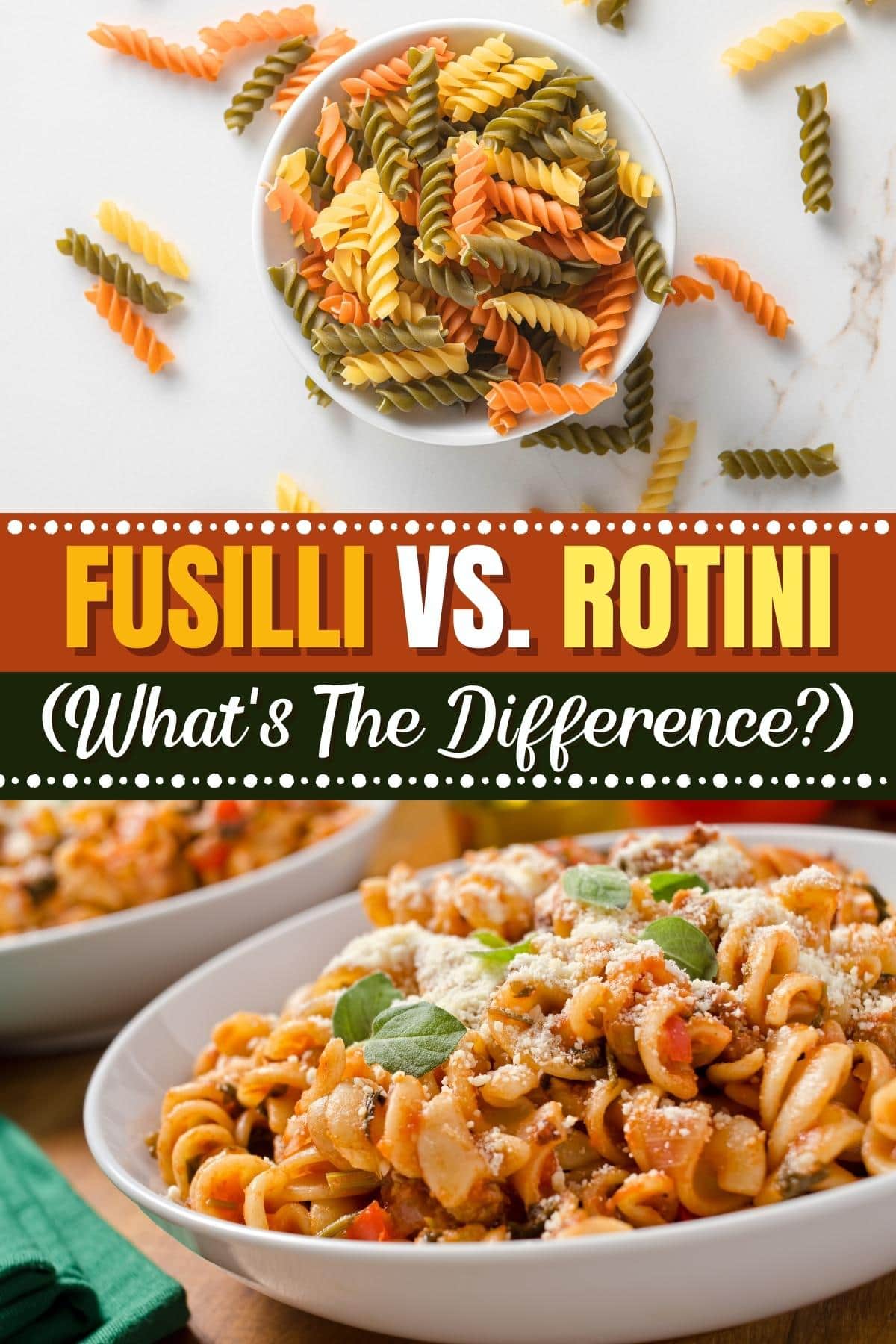 Fusilli vs Rotini Pasta: Comparing Pasta Shapes